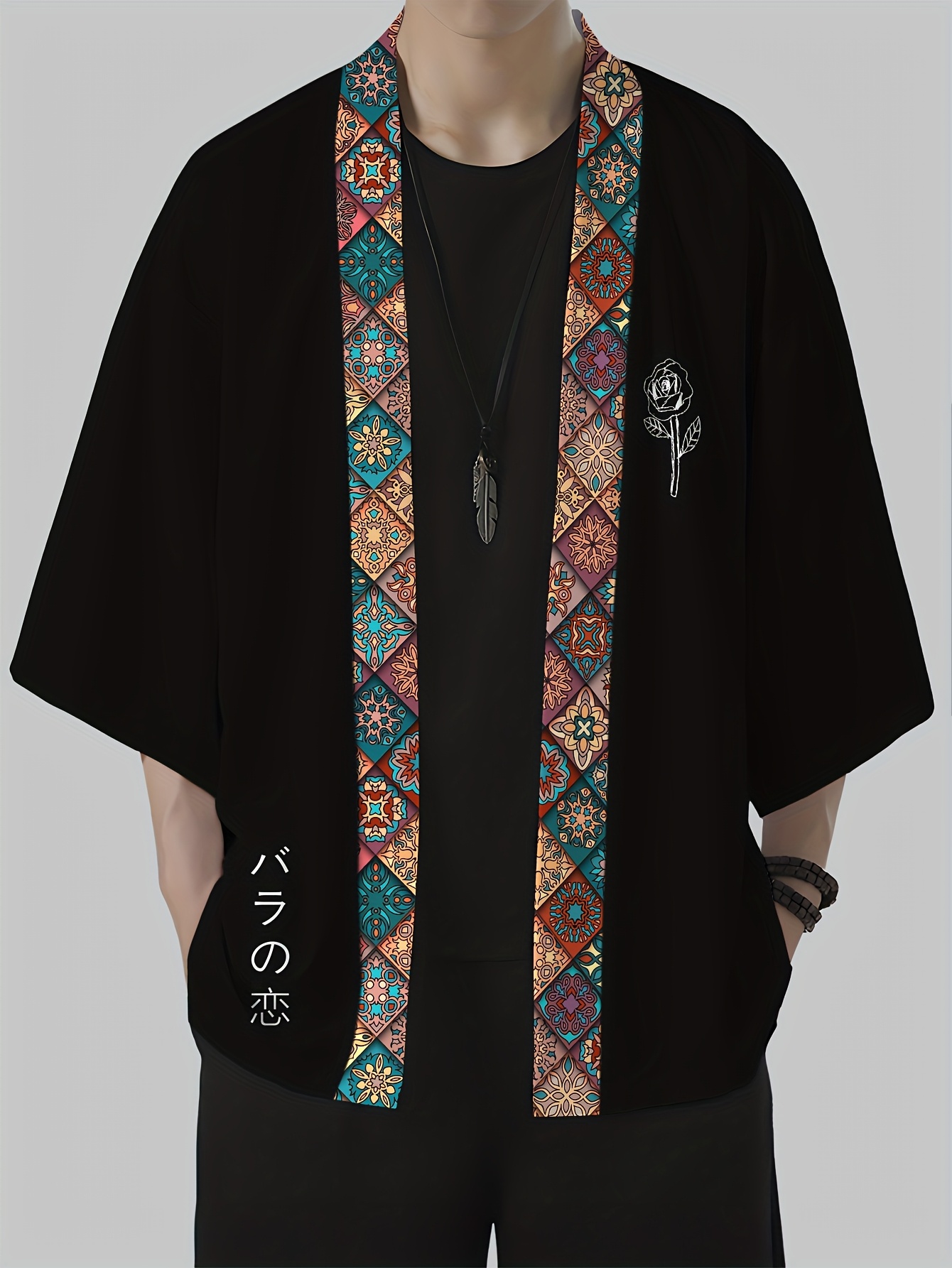 Street Fashion Designer - 2026 Zomer Heren Kimono 3D Geprint