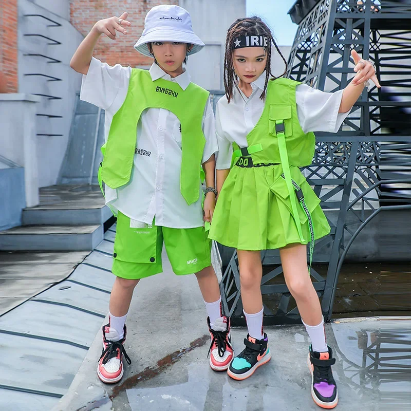 Street Fashion For Boy - Mode Kinderen Streetwear Hip Hop Kostuums
