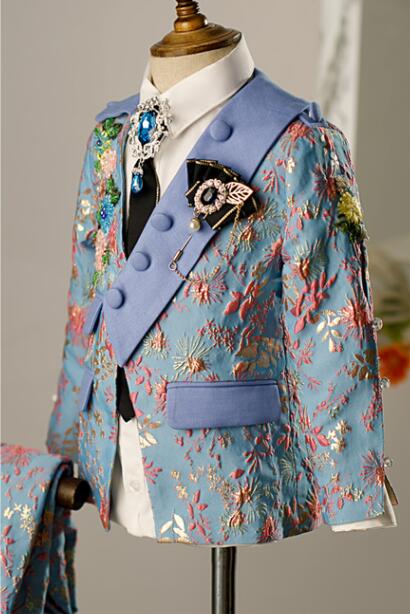 Street Fashion For Boy - 2023 Nieuwste Ontwerp Jongens Pakken Jacquard