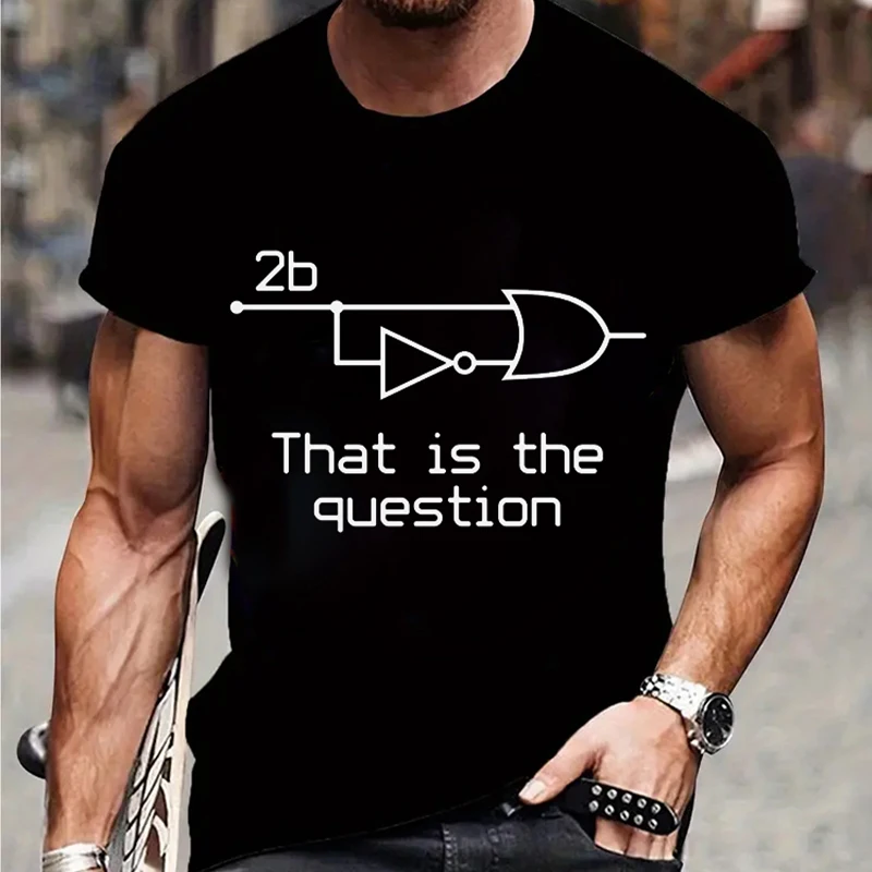 Street Fashion Theme - Heren-T-shirt, geschikt voor mannen, met het