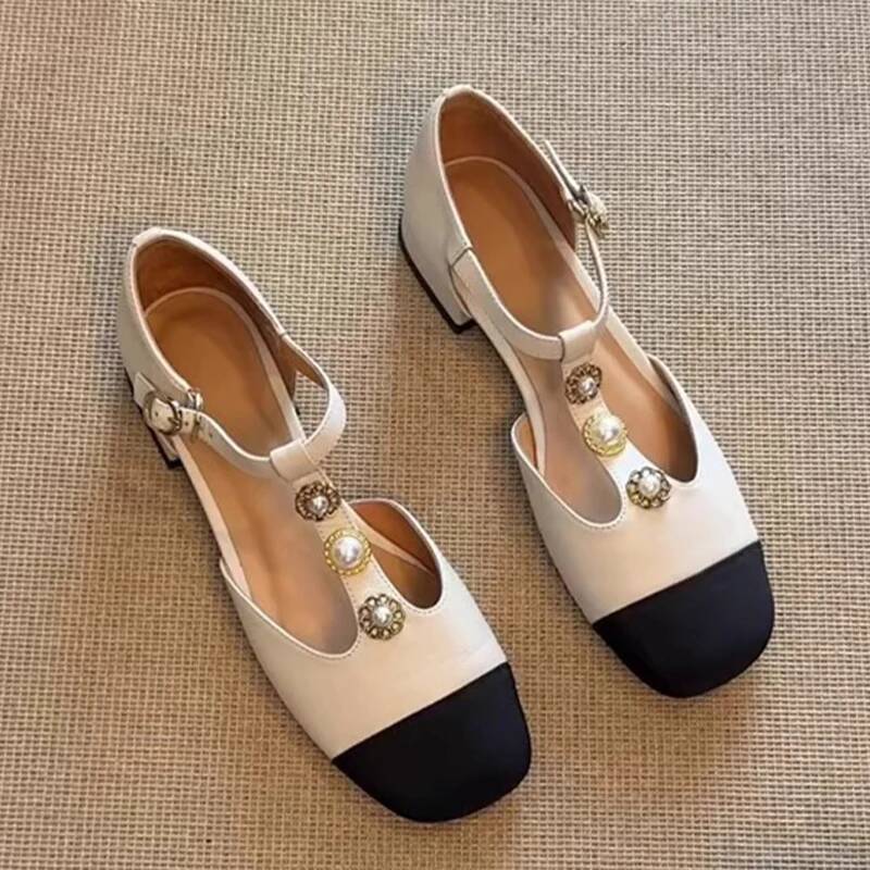 Street Fashion Designer - Vrouwen Vierkante Neus Hakken Sandalen Zomer