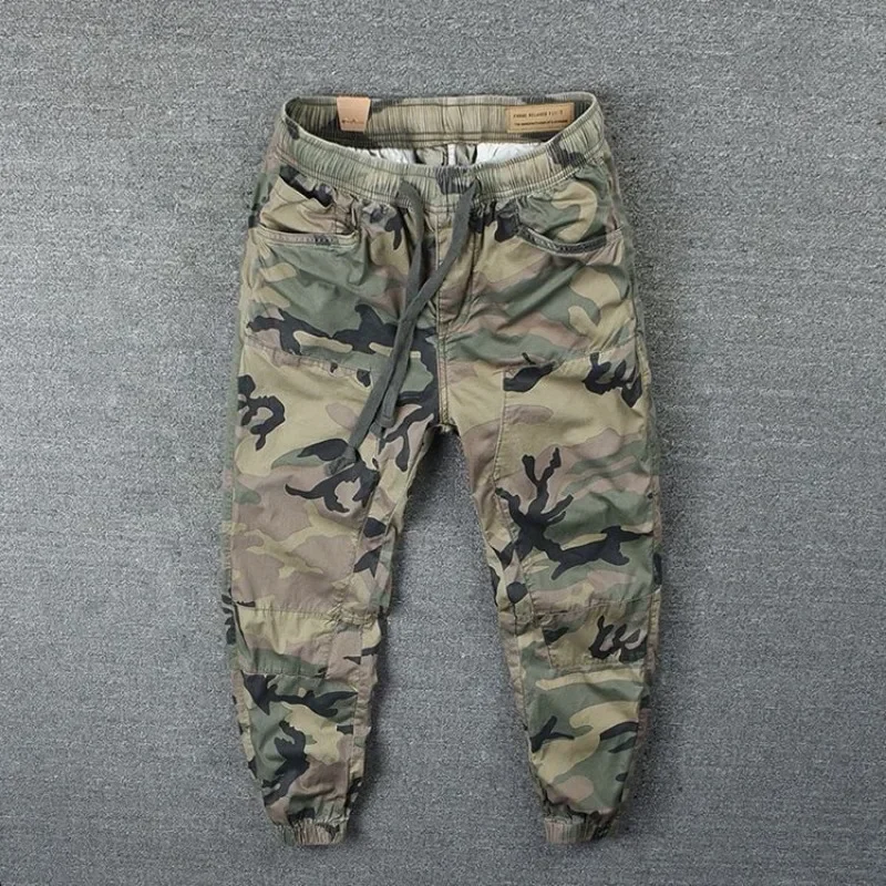 Street Fashion Harajuku - Herenbroeken Camouflage Normale pasvorm Wandelen Cargobroeken