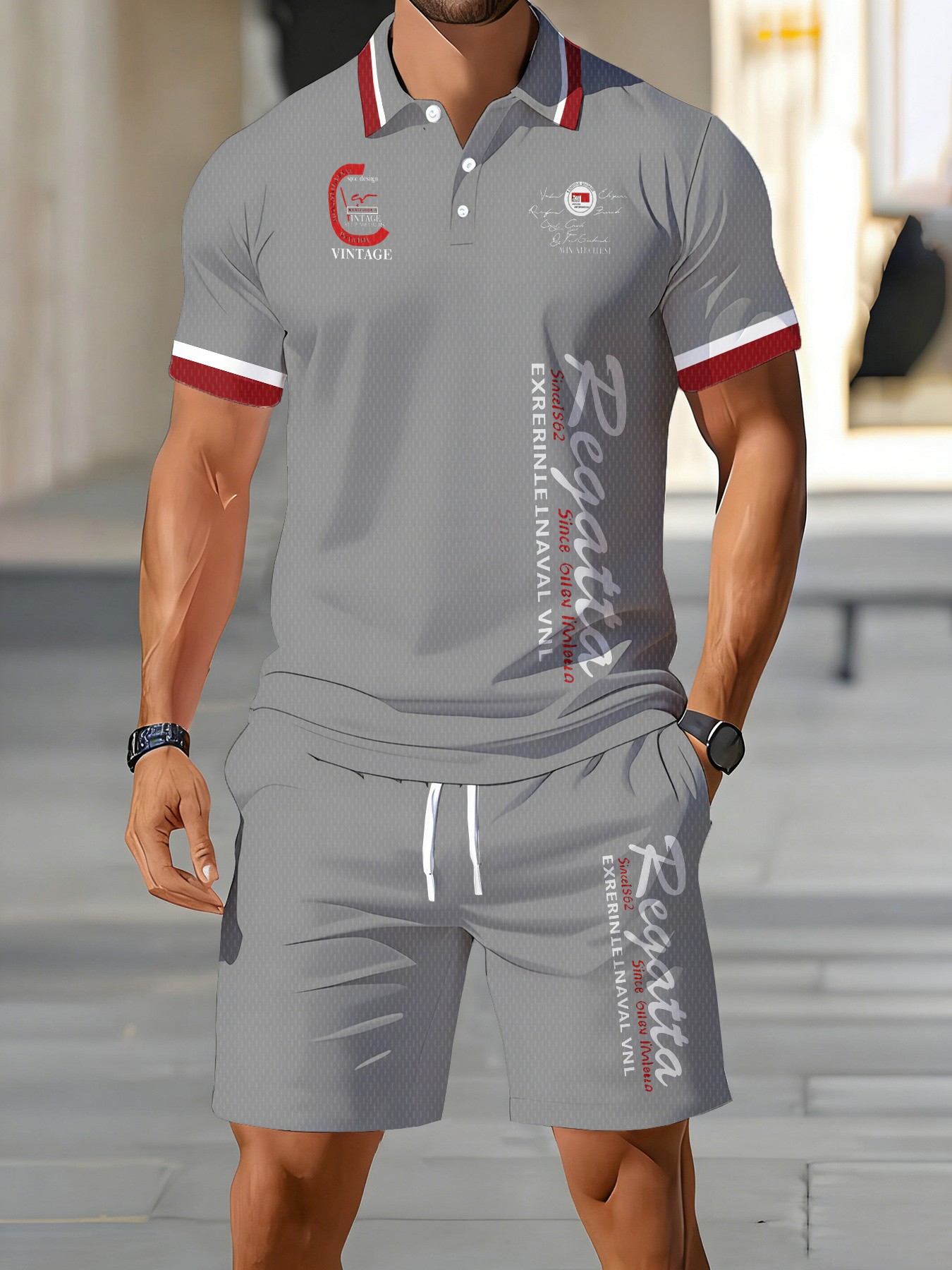 Street Fashion Summer 2026 - 2026 Zomer Nieuwe Heren Polo Shirt