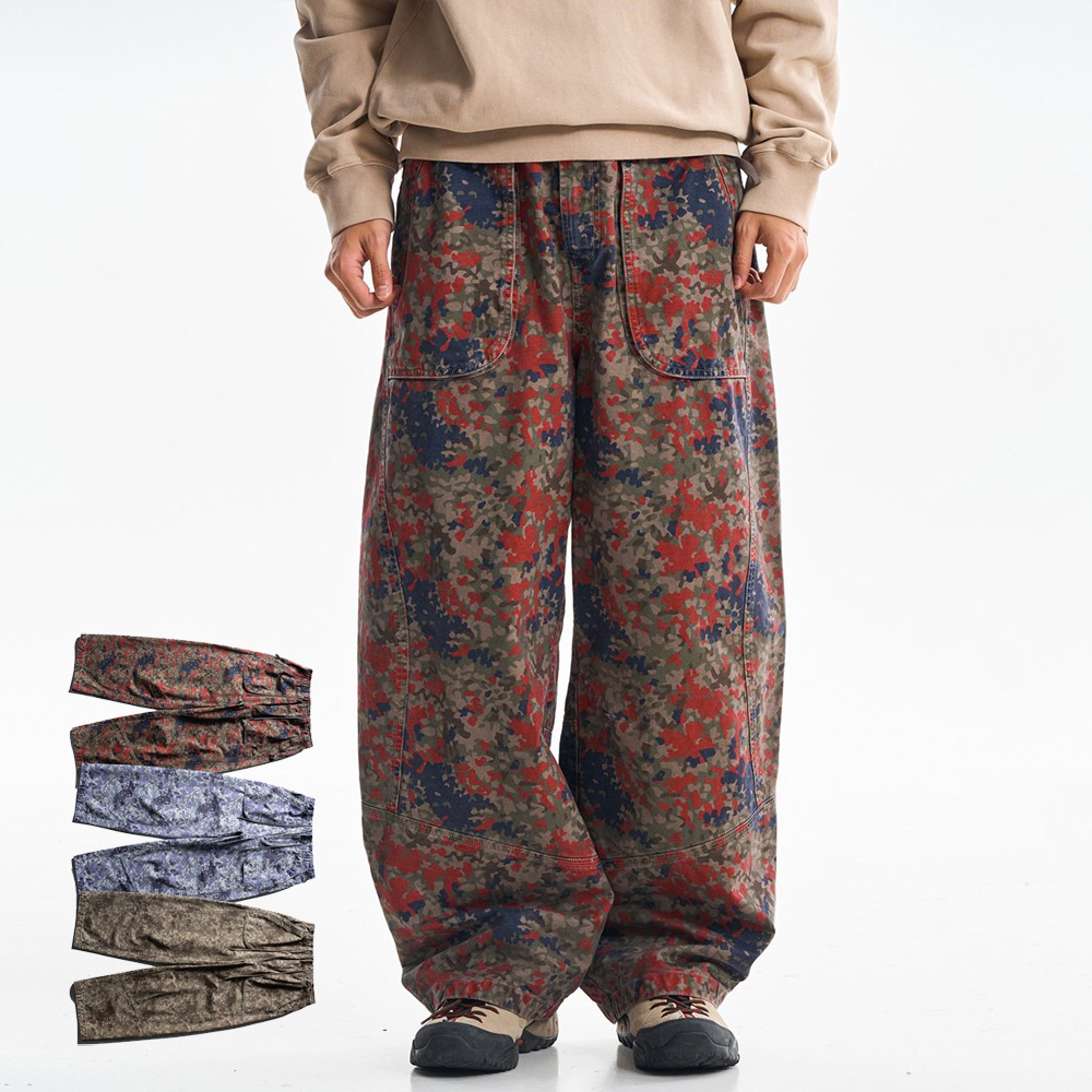 Cargo Pant Wide - Hoge kwaliteit katoenen cargobroek voor heren,
