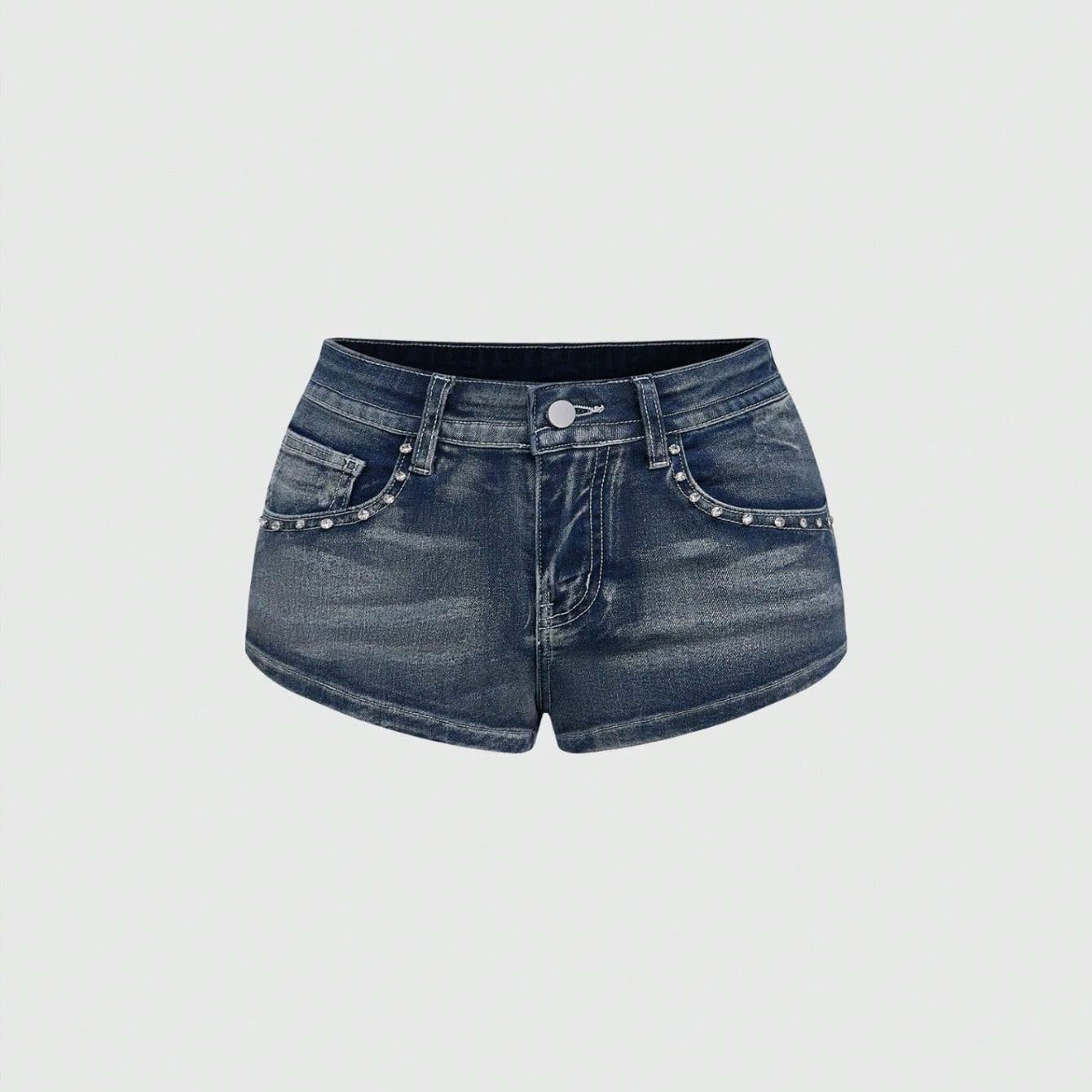 Zomer denim shorts met strassb - Street Fashion Hot recensie en prijs