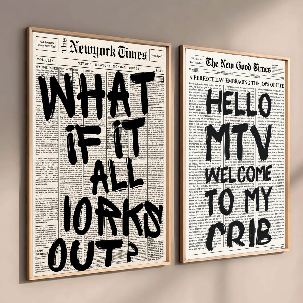 Street Art Meets Fashion Poste - Street Fashion Wallpaper recensie en prijs
