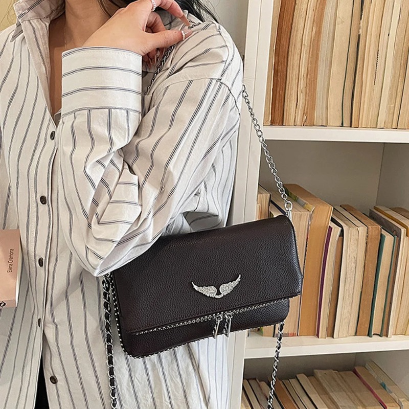 Franse stijl Wing Square Bag v - French Street Fashion recensie en prijs