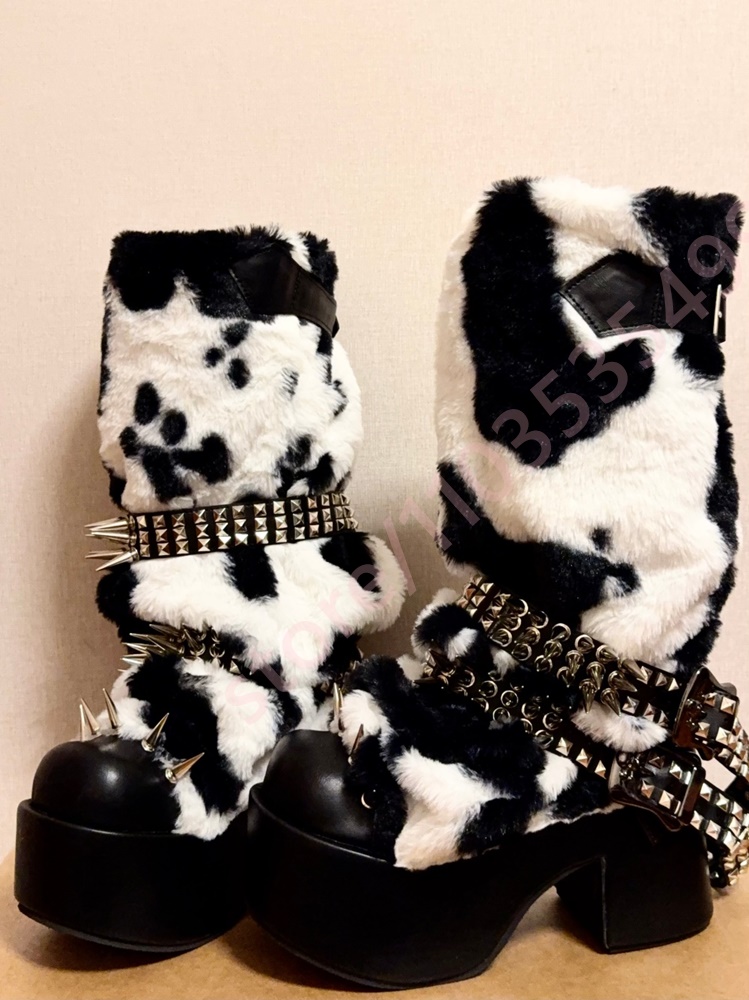 Winter Platform Koeienprint Pl - Street Fashion Winter 2026 recensie en prijs