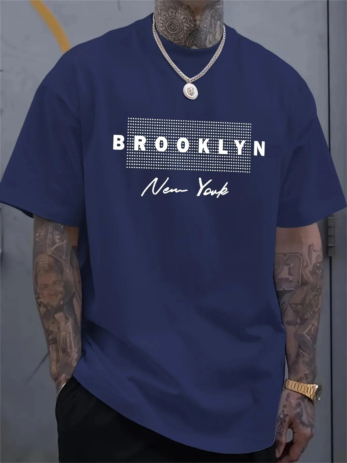 Heren T-shirt met New York-let - Street Fashion Of New York recensie en prijs