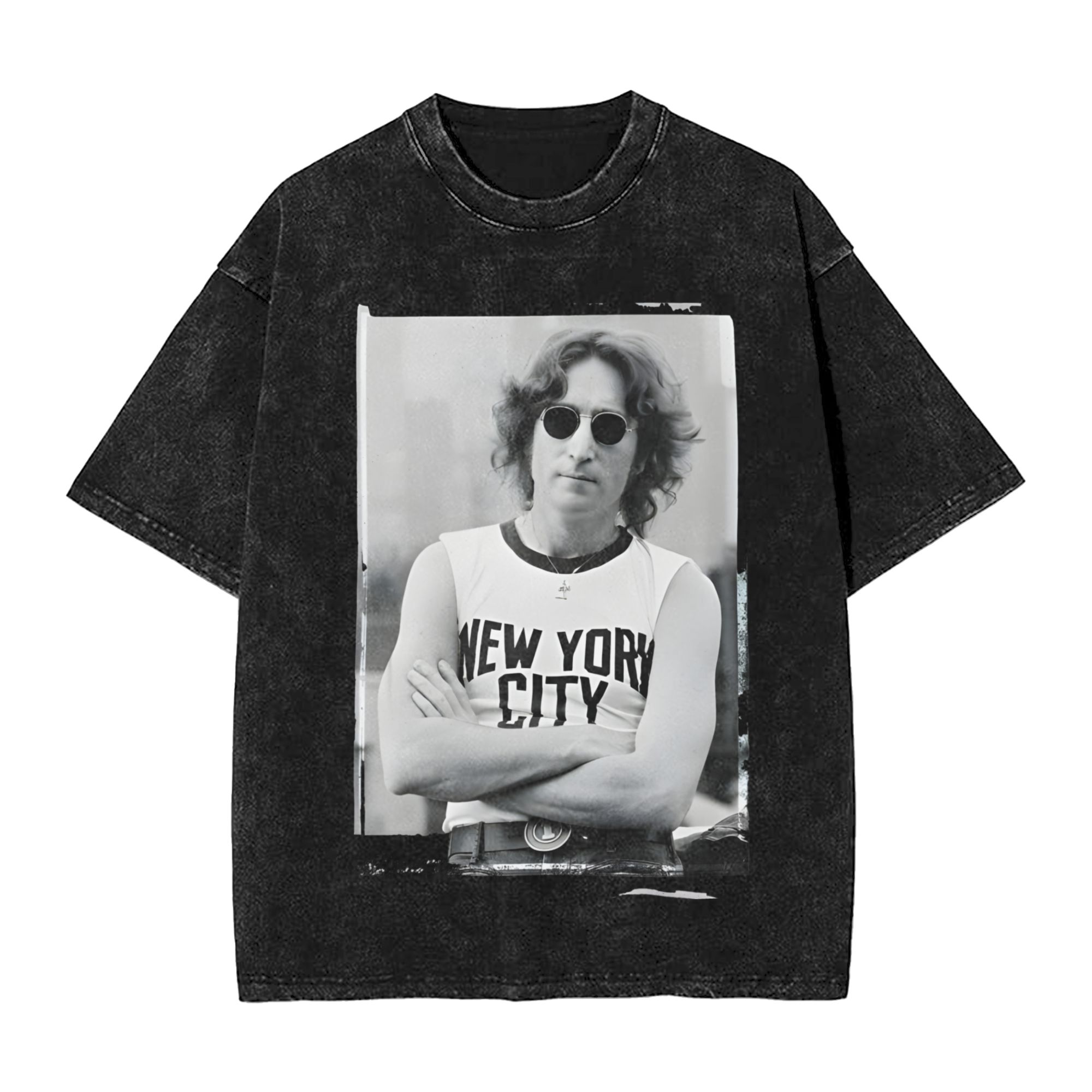 Harajuku gewassen shirt John L - Street Fashion Of New York recensie en prijs