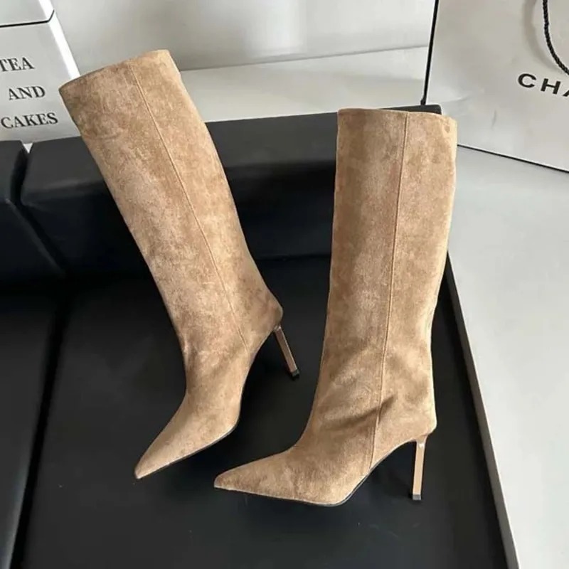 Luxe Vrouwen Lange Laarzen Mod - French Street Fashion recensie en prijs