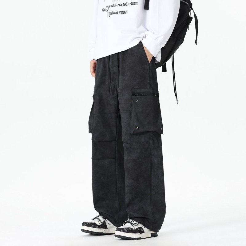 Heren elastische zak met hoge  - Cargo Pant Wide recensie en prijs