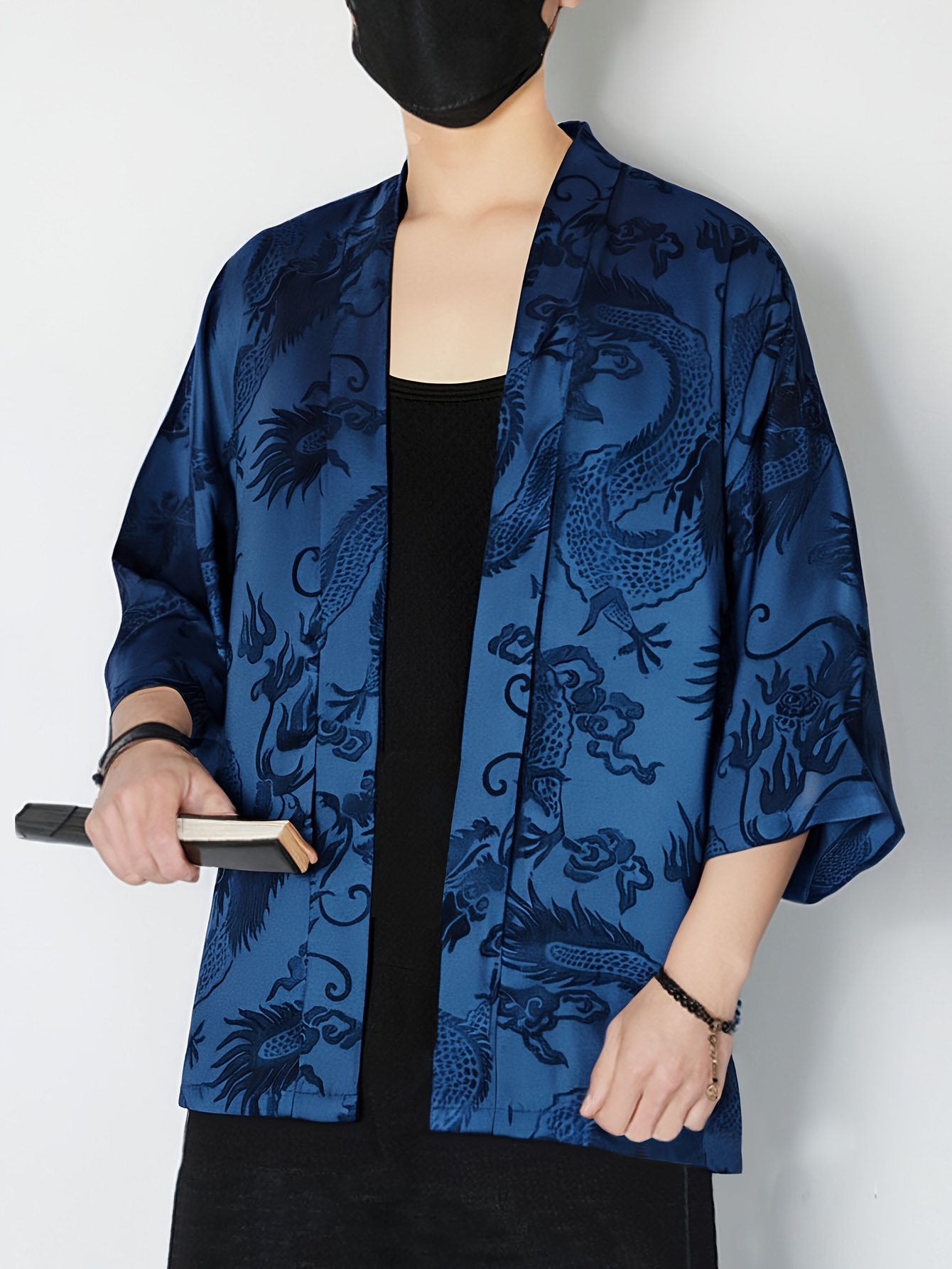 2026 Zomer Heren Kimono 3D Gep - Street Fashion Designer recensie en prijs