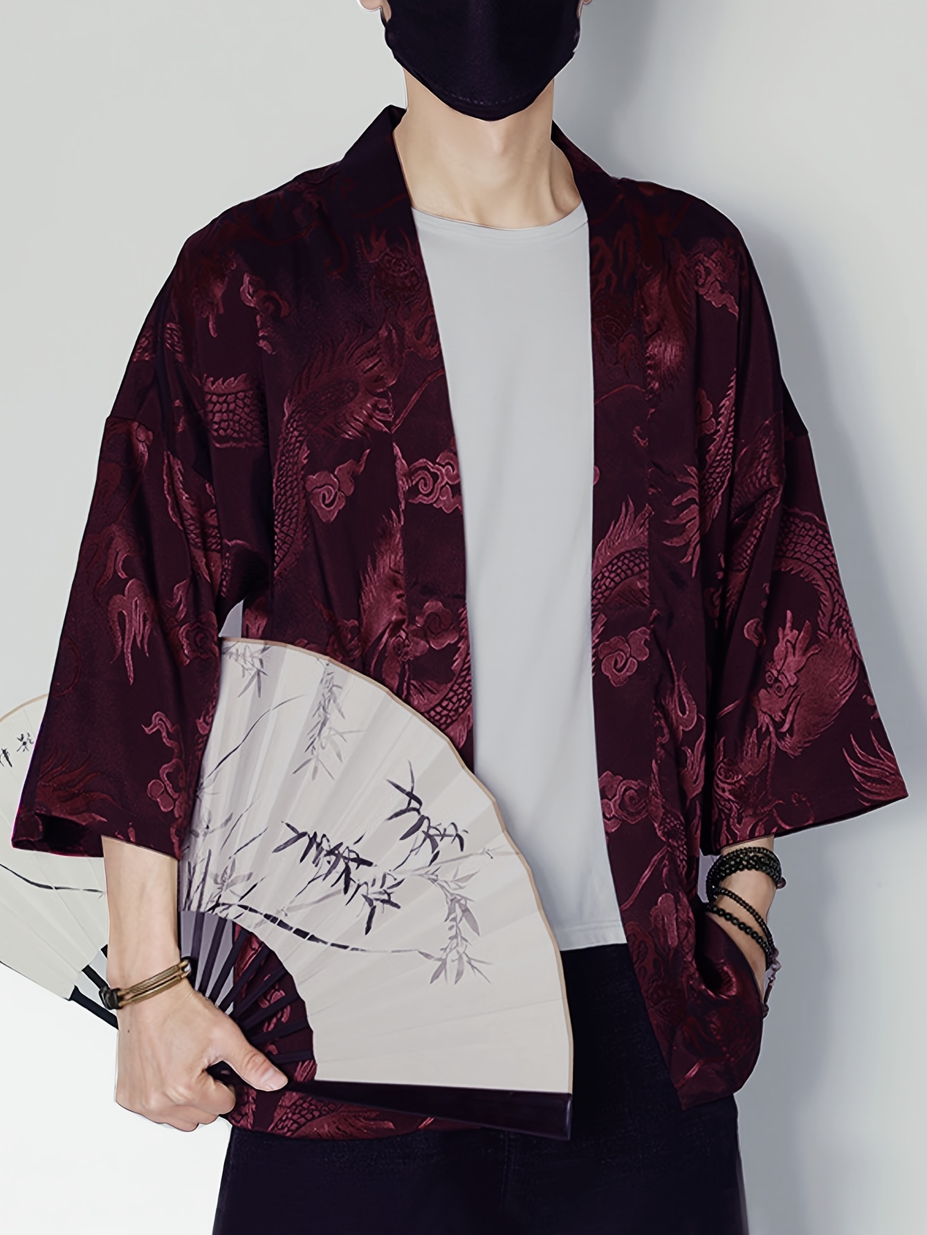 2026 Zomer Heren Kimono 3D Gep - Street Fashion Designer recensie en prijs