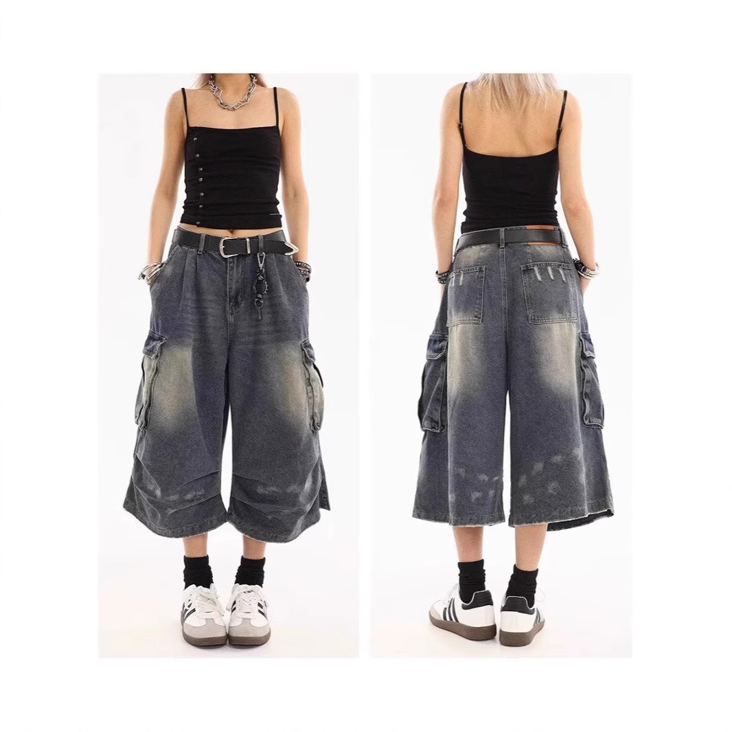 2026 Nieuwe Plus Size Gewassen - Cargo Pant Wide recensie en prijs
