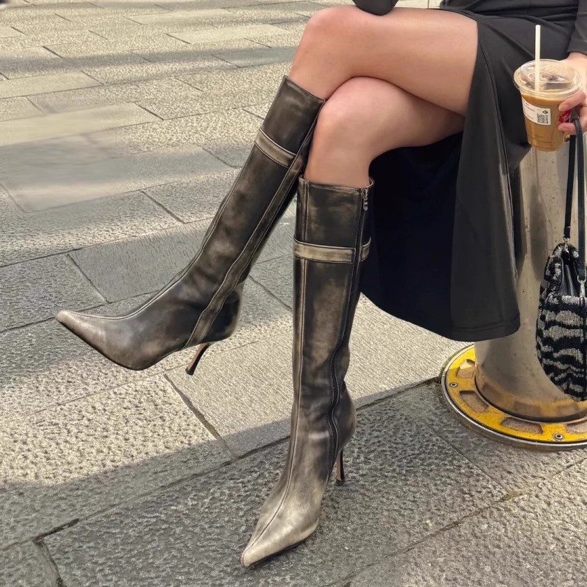 Sexy Designer Dames Hoge Laarz - Street Fashion Designer recensie en prijs
