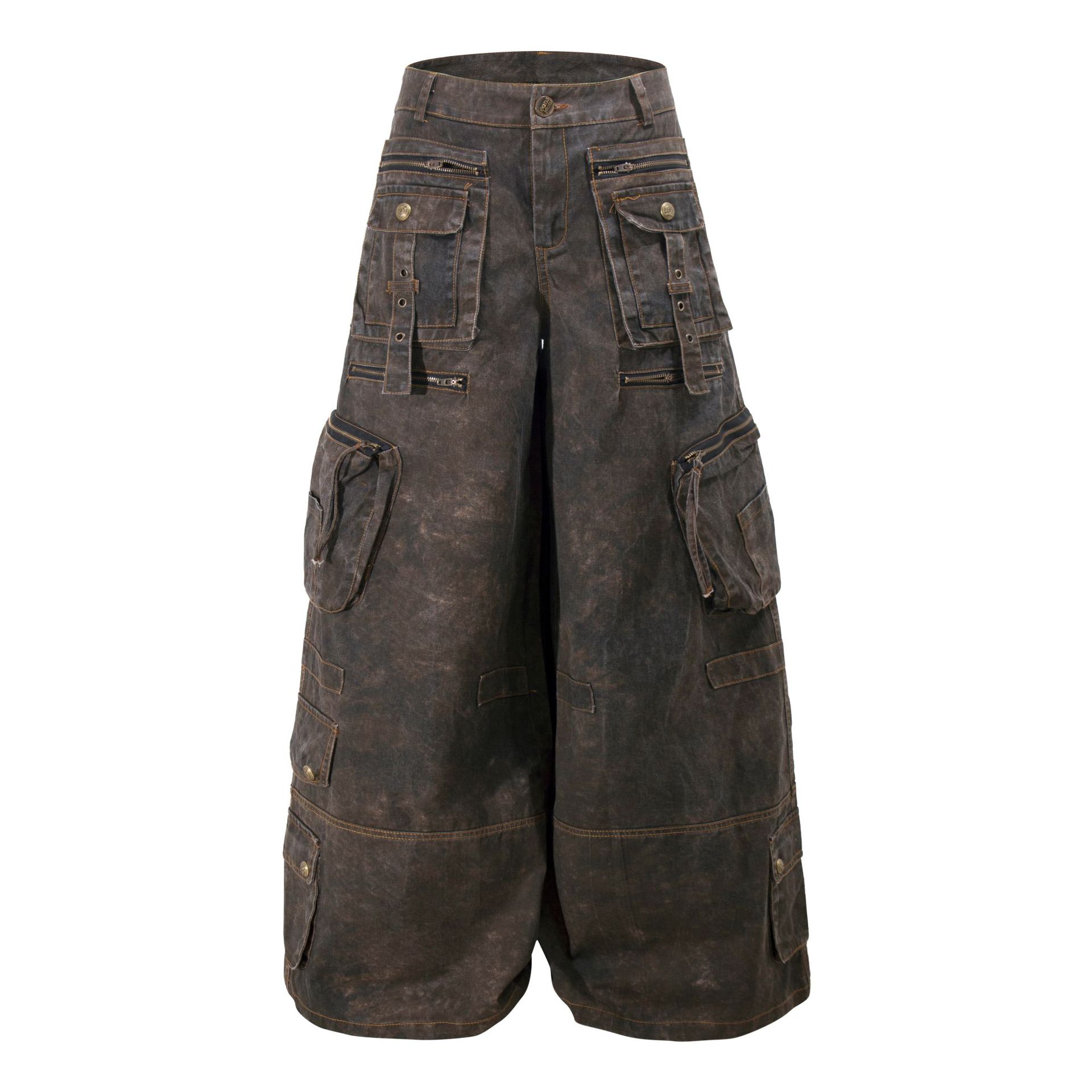 Grunge Techwear Cargobroek met - Cargo Pant Wide recensie en prijs
