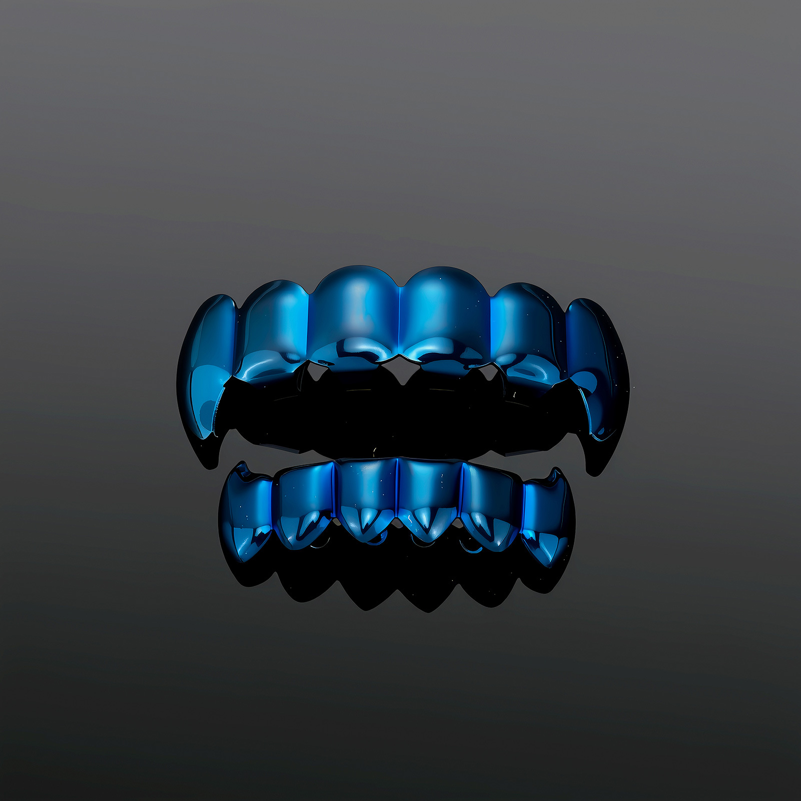 Donkerblauwe Hip Hop Grillz Se - Street Fashion Jewelry recensie en prijs