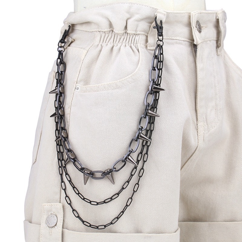 Hip Hop Punk Rock Metal Broek  - Street Fashion Jewelry recensie en prijs