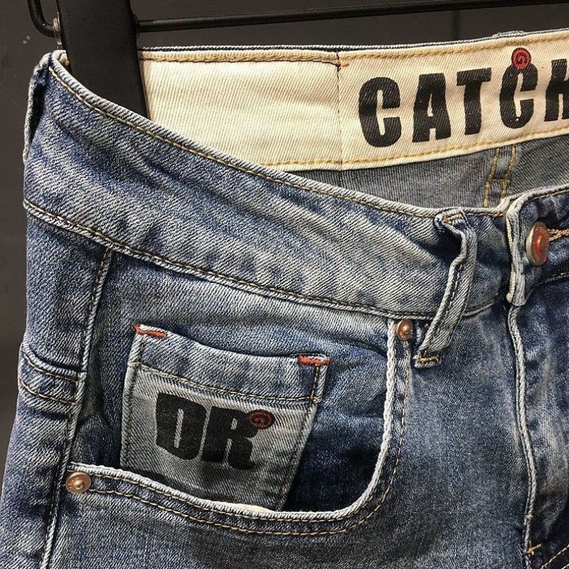 Korte Jeans Broek Voor Mannen  - Street Fashion Harajuku recensie en prijs