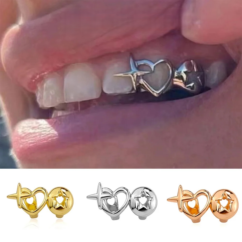 Punk Hip Hop Holle Hart Tanden - Street Fashion Jewelry recensie en prijs
