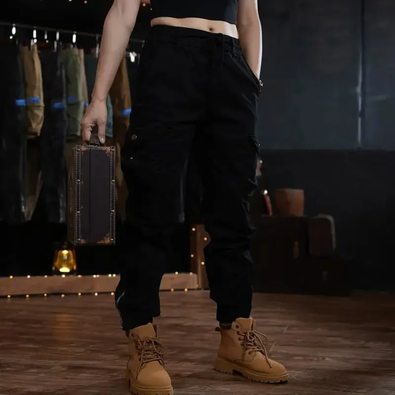 Multi Pocket Outdoor Broek Man - Street Fashion Harajuku recensie en prijs